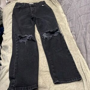 Vibrant MIU black Jeans SIZE 5 WAIST 26
EXCELLENT CONDITION